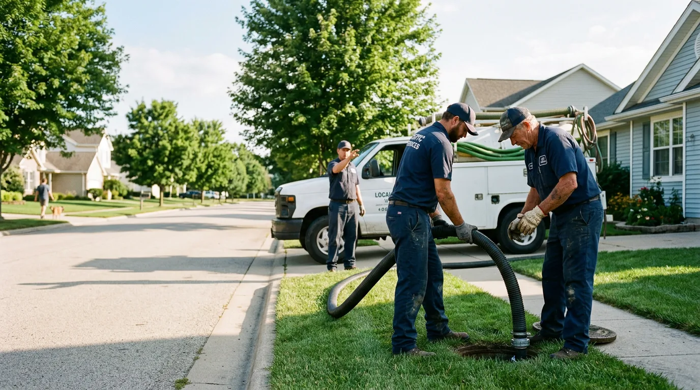 Emergency Septic Service in Hartford, WI